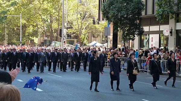 越南退伍軍人遊行隊伍