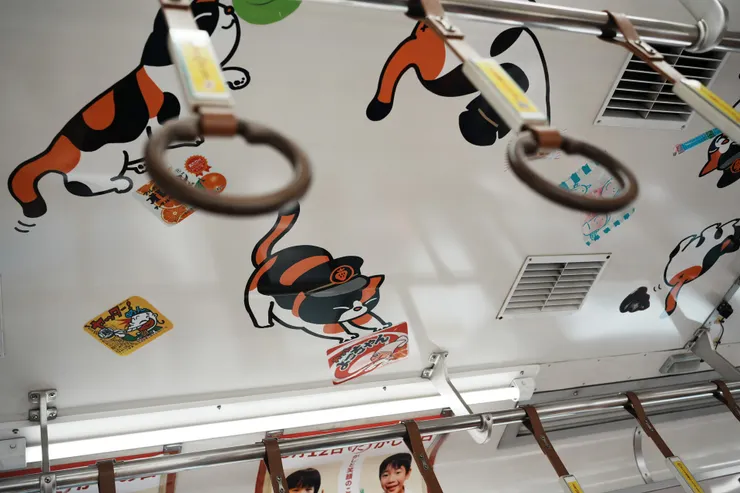 車內也充滿TAMA的圖案