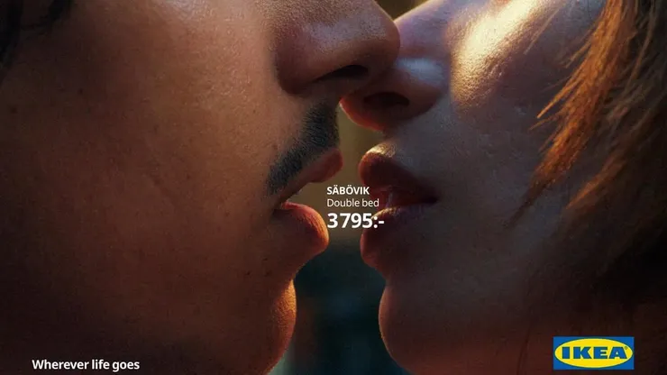 IKEA – Wherever life goes – The Kiss 