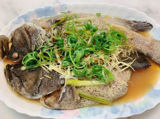 美味的清蒸樹子石斑魚(圖片截圖於網路)