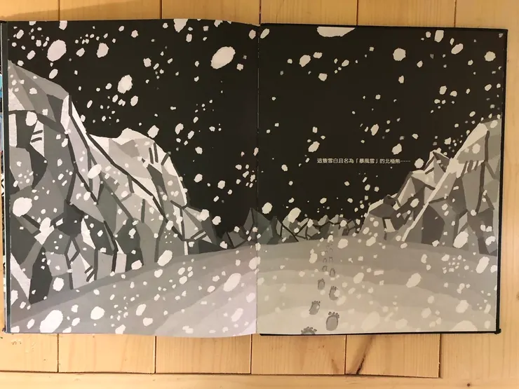 隨著身分曝光，人們在度驅離，甚至出動獵人，北極熊的身影消失在紛飛的白雪中格外引人心酸