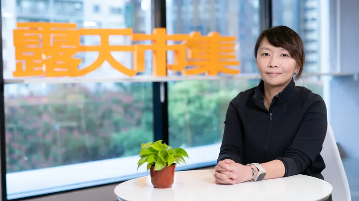 露天市集曾薰儀總經理