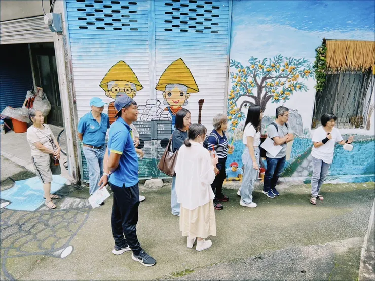 造訪漫步於富興村太平街的彩繪巷弄