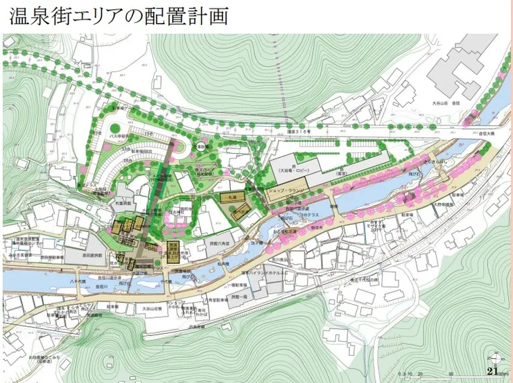 長門湯本温泉観光まちづくり計画(長門湯本溫泉觀光造鎮計畫)/資料來源:網頁資訊