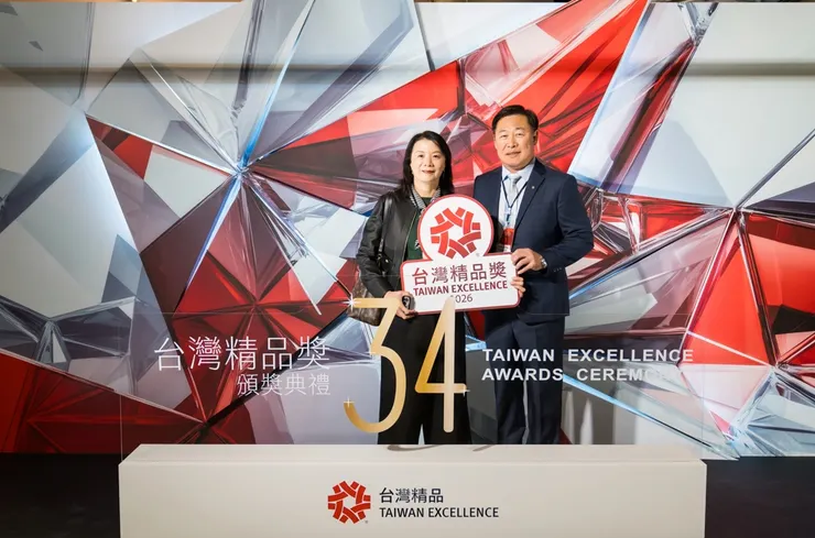 安固麗榮獲「2026台灣精品獎」,這項國家級的榮譽肯定安固麗在技術研發與創新的豐碩成果。圖/安固麗科技門窗提供