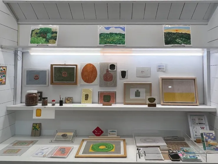 童里9月展覽|小島裡的原味風景-小島散步ft.陳怡今原畫創作展