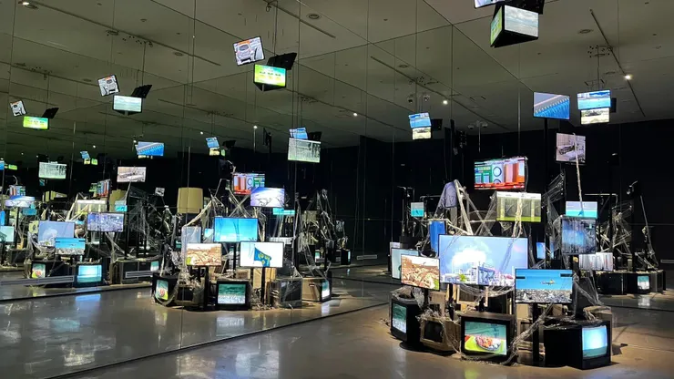 藝術家金丘林正展出中