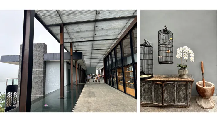 涵碧樓的開放空間。｜2024.10.28攝影