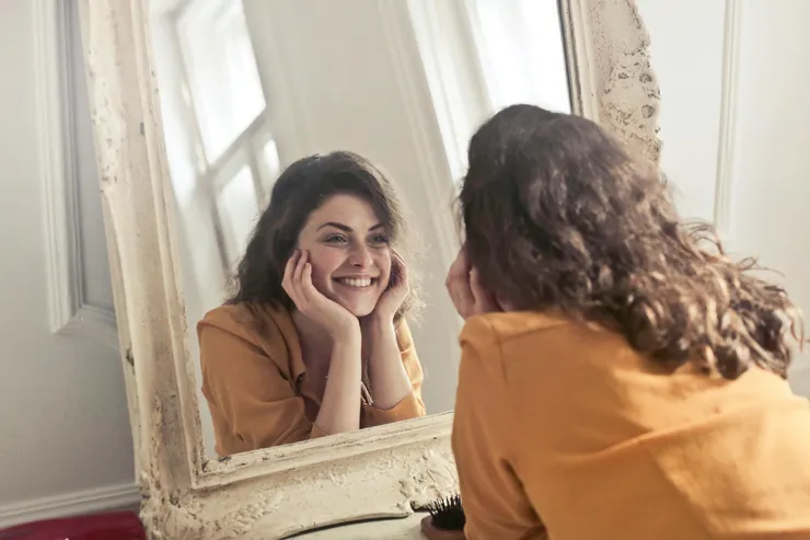 Smile to mirror