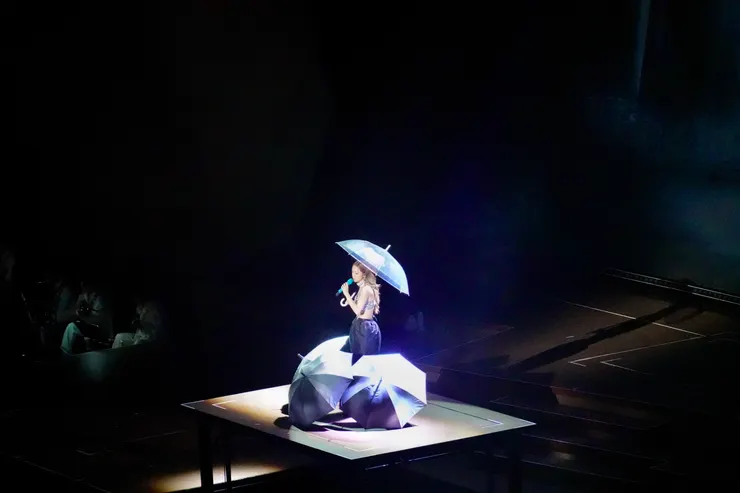 《再見不是朋友》中段的高音引來全場歡呼。