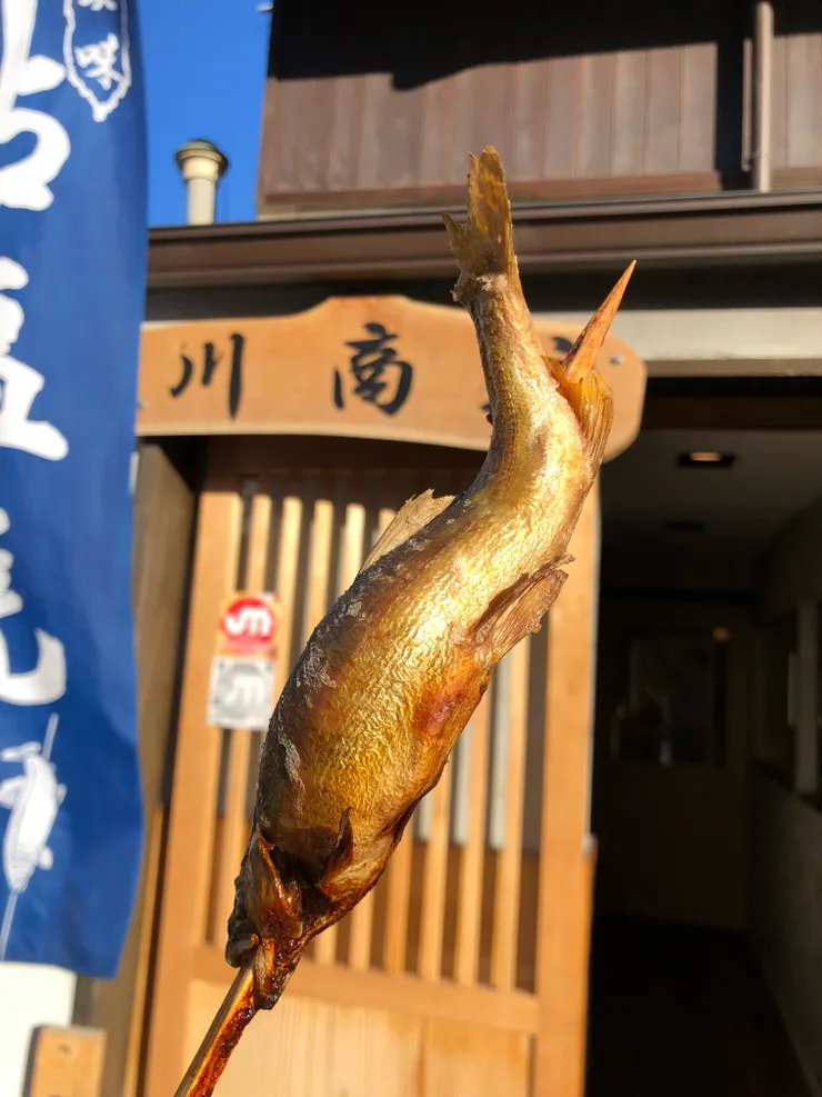 木曽川商店,超好吃烤魚!!