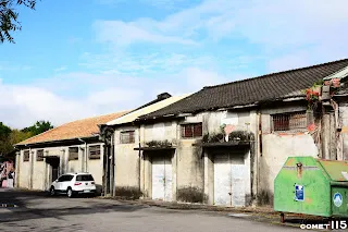 舊東勢站旁的鐵道倉庫