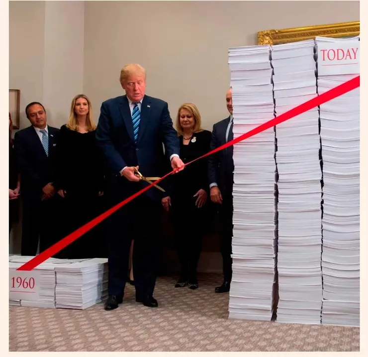 川普上次大動作要去管制的活動現場