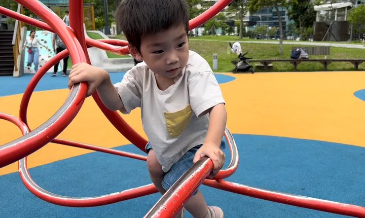 大港墘公園攀爬架