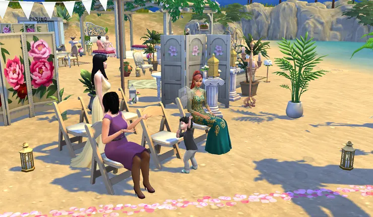 婚禮就在大家看子誠跳可愛舞下結束了~~