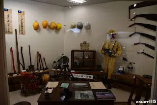 館內有一處小小的展示空間解說過去的林業歷史