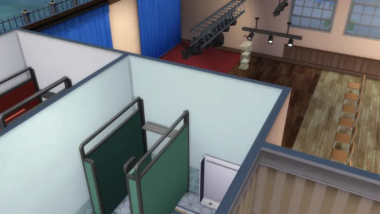 其實男廁只得一個廁格，而女廁較多。