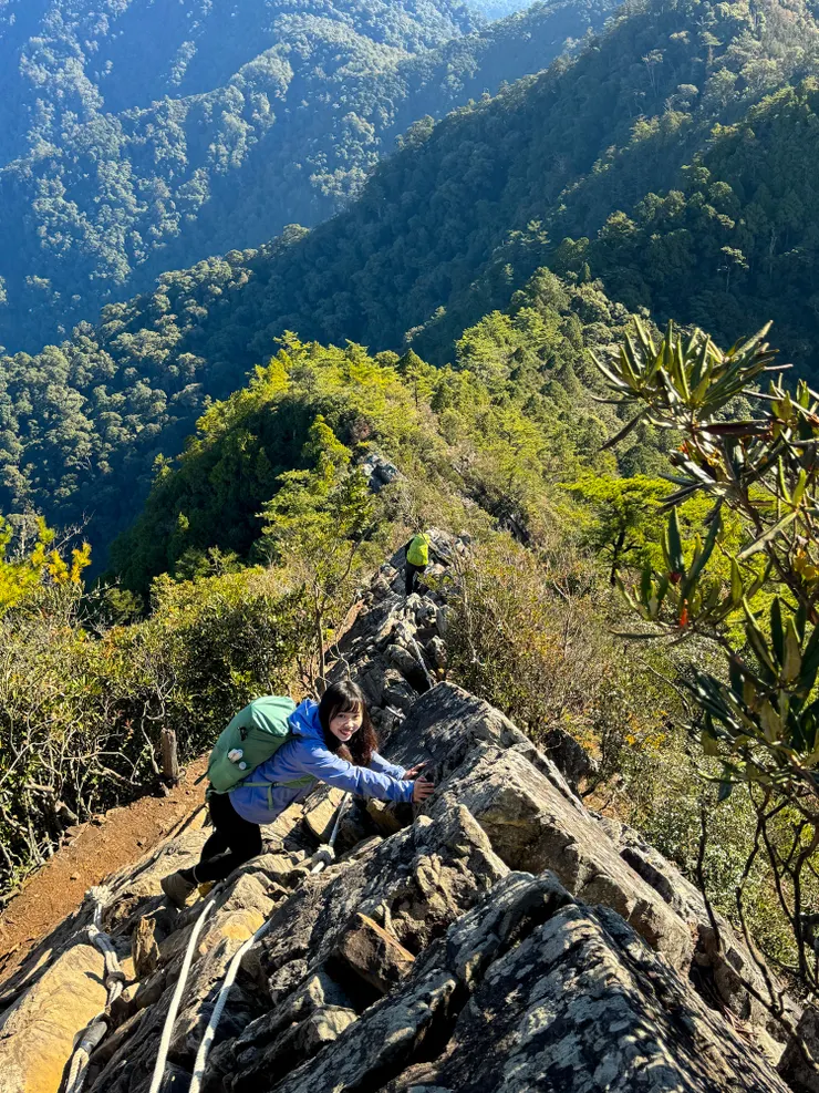 笑容燦爛的若琪～