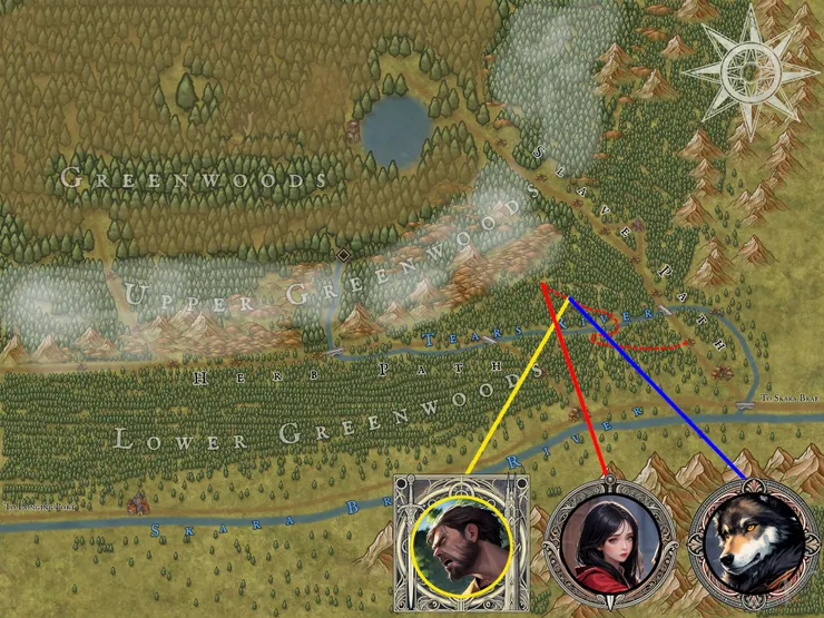 「烈火之心」第十二章開頭的進度