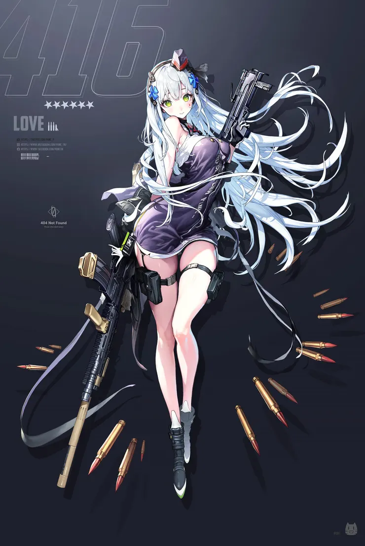 少女前線 HK416 同人創作