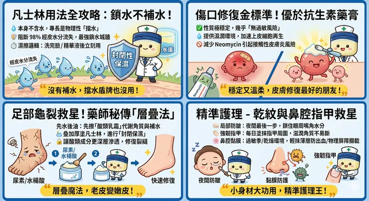 凡士林藥師分享用法