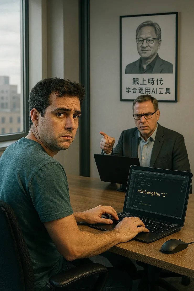 AI產圖:模擬查得指導情境