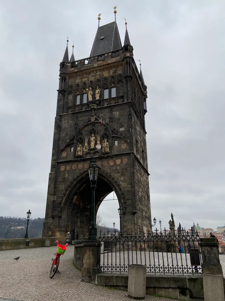 查理大橋的老城橋塔