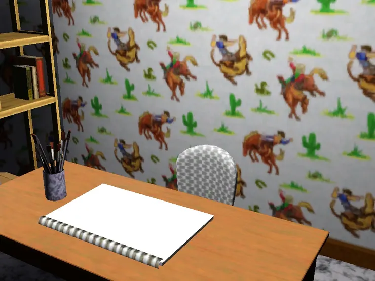 導師坐在另一邊。