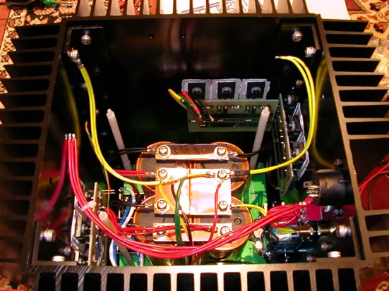 內部配線大致完成