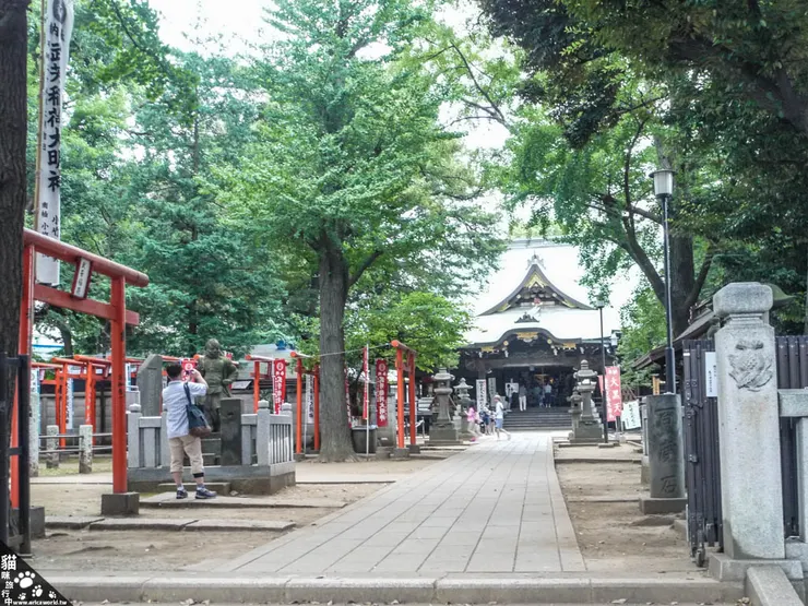 鬼子母神社〔鬼子母神前〕