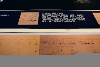 在歷史圖面上可以對應現代的地景地物