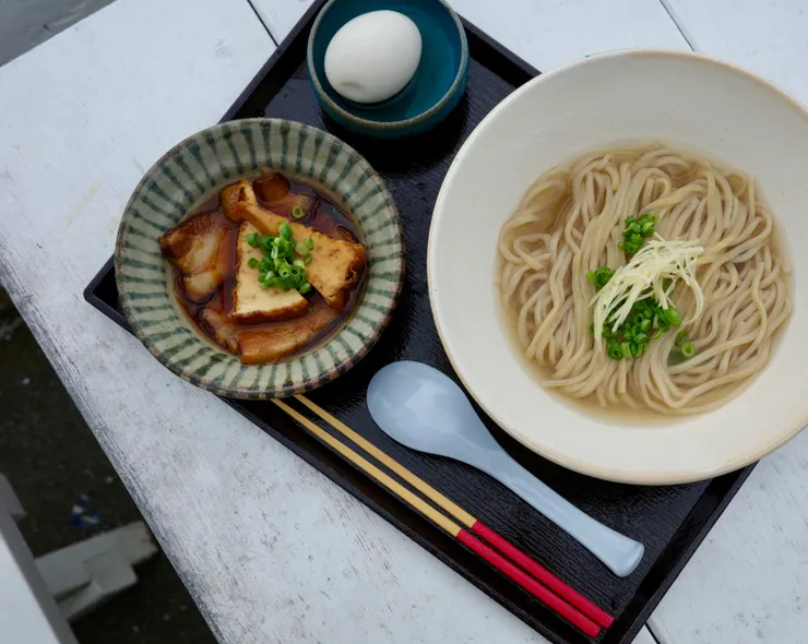 金月沖繩麵的沖繩麵粉麵（沖縄地粉そば）