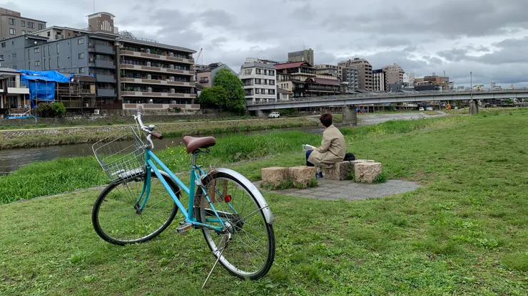 鴨川上的松原橋(原五條大橋)