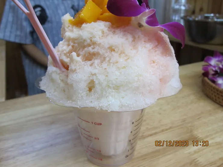 這刨冰好好吃哦！