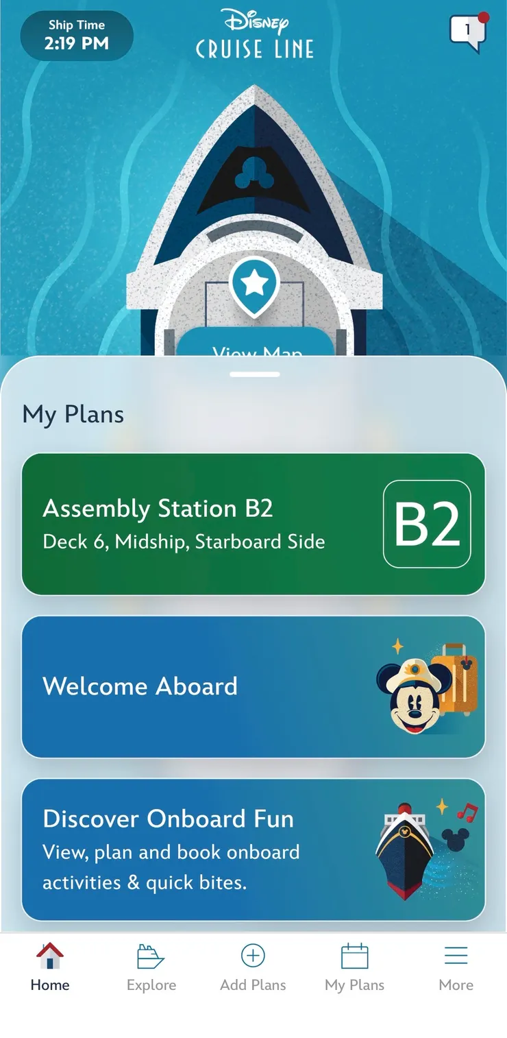 App一打開就看到集合點：Ｂ2