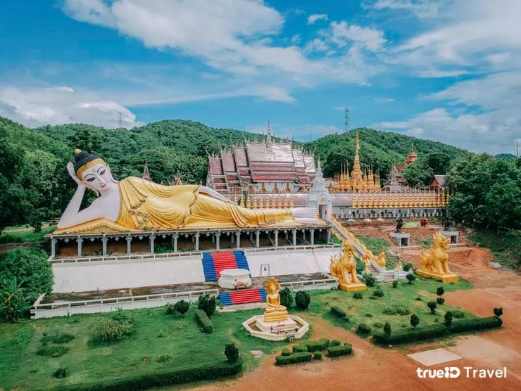 【帕府】具蘭納風格的 Wat Phrathat Suthon Mongkhon Khiri 寺，圖片取自 TrueID Travel