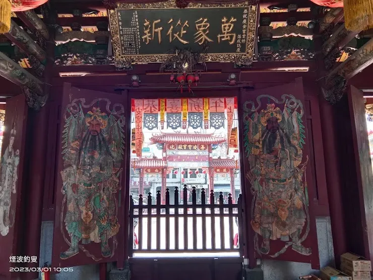 莊嚴肅穆的門神（圖片截圖於網路）