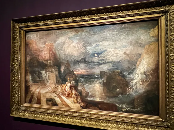 〈海洛和利安德的離別〉