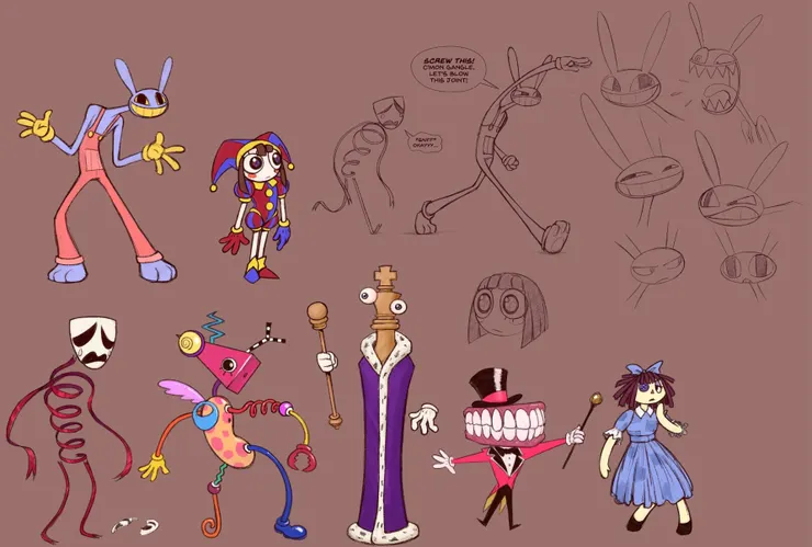 早期概念圖（圖 / Cartoon Brew）