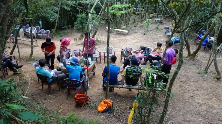 南鞍休息平台區