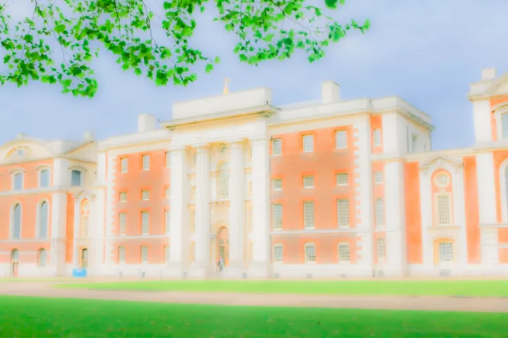 昔日的英國皇家海軍學院一景