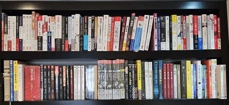 這是我家中其中一部份買回來的書籍