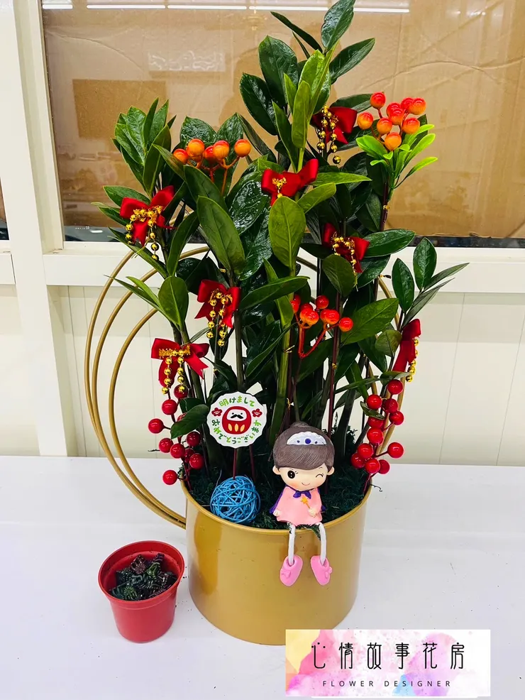  元宵節送花指南 | 台南最推薦花店「心情故事花房」 讓您的祝福更有溫度 