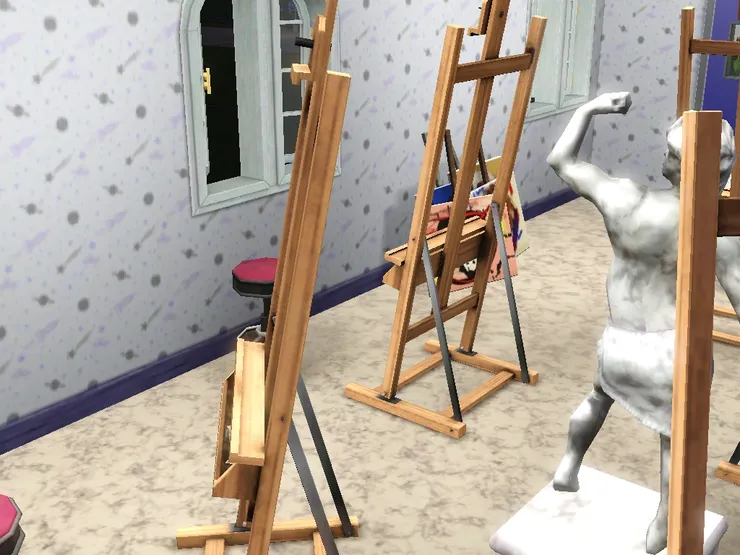 那邊有一堆成品。