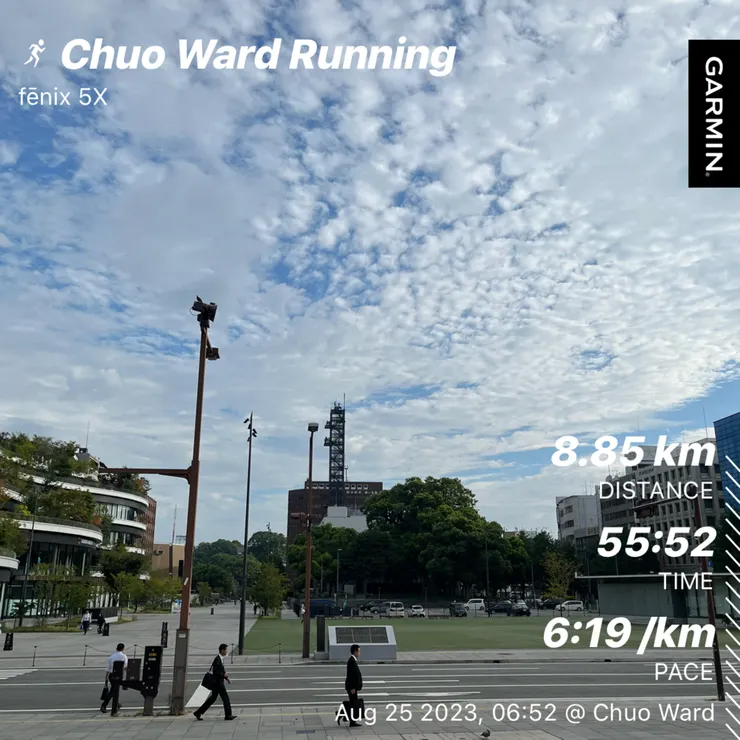 熊本市區臨別一跑