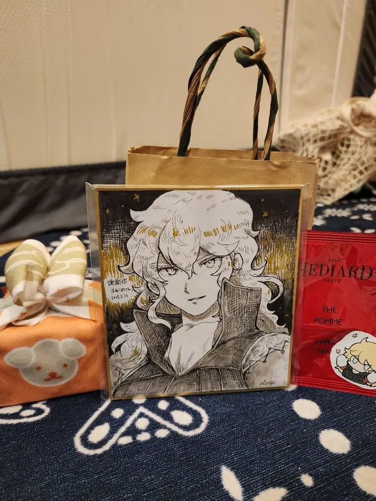 太太畫給我的艾爾哈特好帥嗚嗚嗚嗚