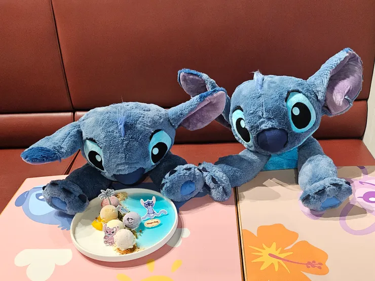 　🔹店內有兩隻史迪奇可以拍照，建議可以穿搭配一起合影