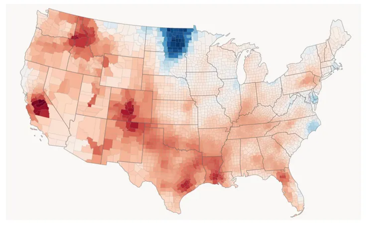 全美野火風險熱點分析