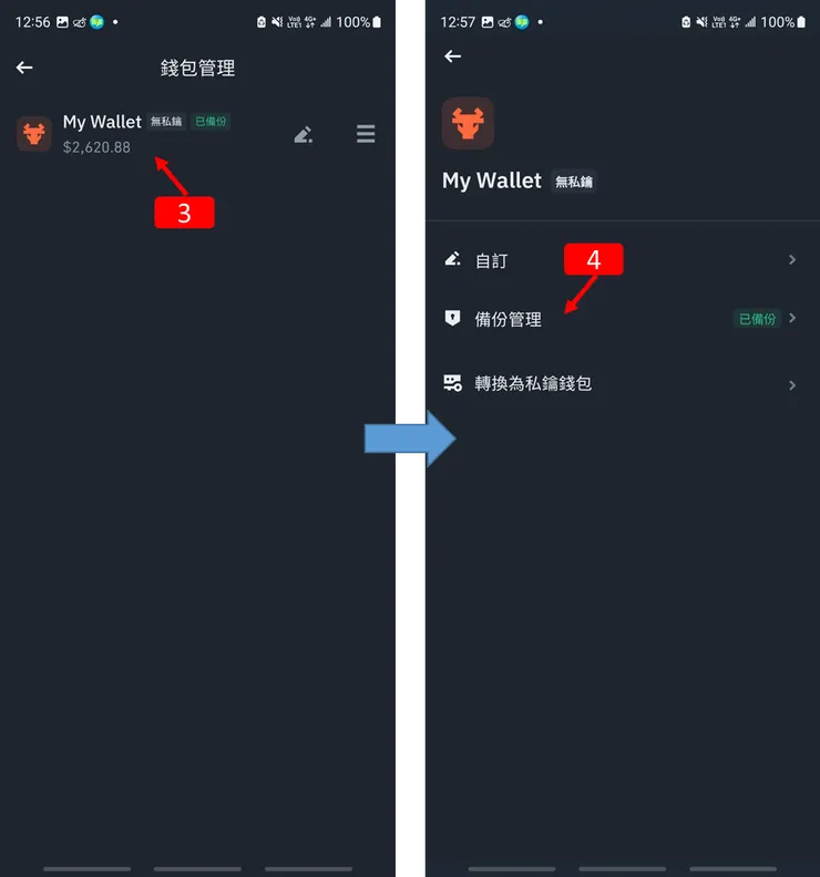 Binance交易所｜幣安 WEB3 錢包教學，建立/收款/出金/空投/備份