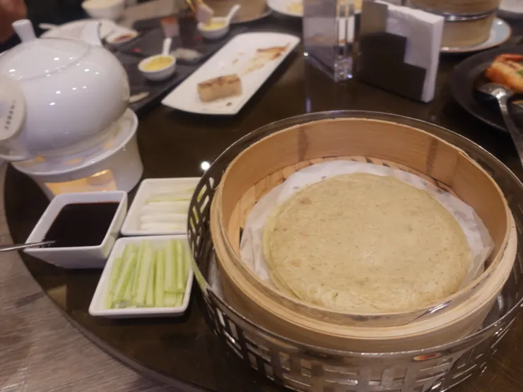 兩種口味的荷葉餅喔